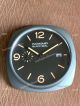 Panerai Radiomir Black Seal Wall Clock - Stainless Steel Green Markers (3)_th.jpg